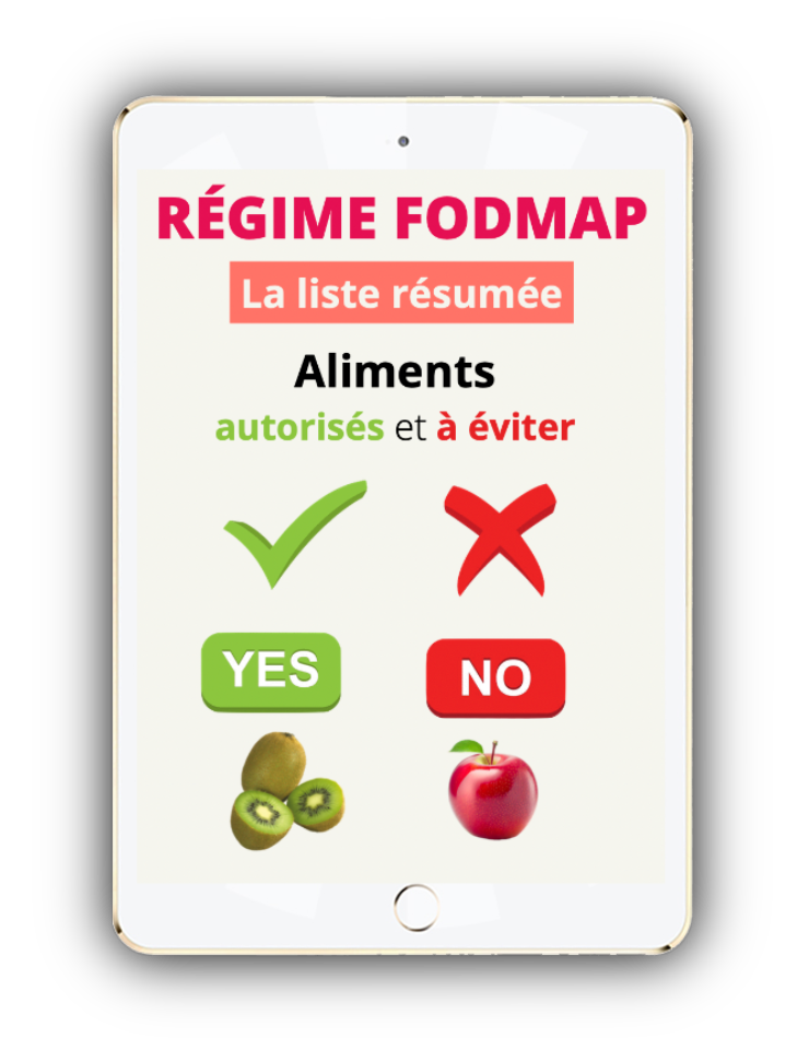 régime fodmap liste pdf